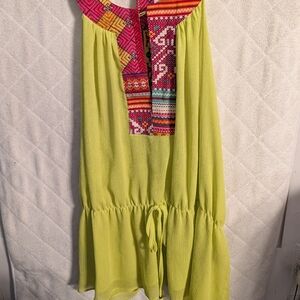 Vibrant Yellow Kids One Piece